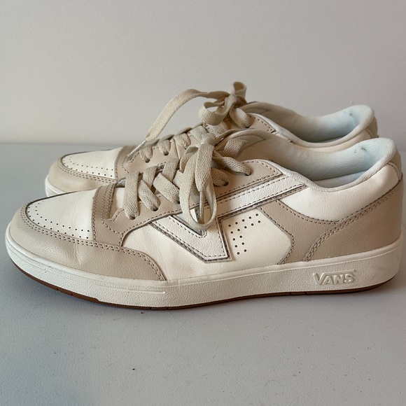 Vans Off-White and Beige Sneakers - Picture 7 of 8
